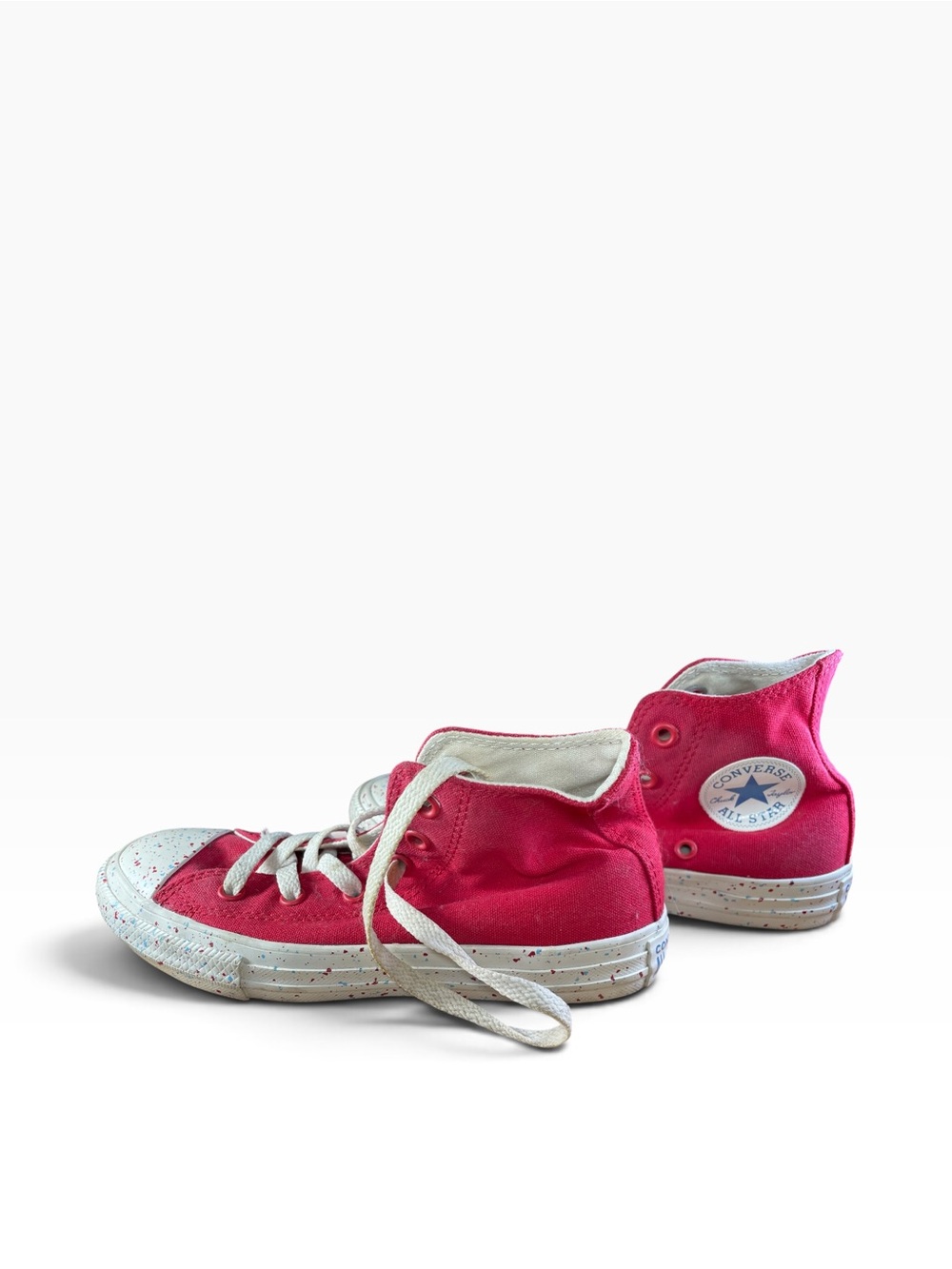 Converse Kids' Red High-Top Sneakers